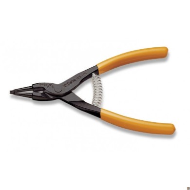 Pinza per Seeger anelli elastici Beta DRITTA con MOLLA (175mm)