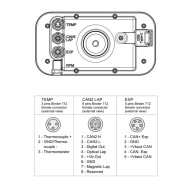 MyChron 6 - STD - AIM - GPS Laptimer - Mit ABGASSONDE