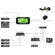 MyChron 6 - 2T - AIM - GPS Laptimer - Con Sonda AGUA + GAS