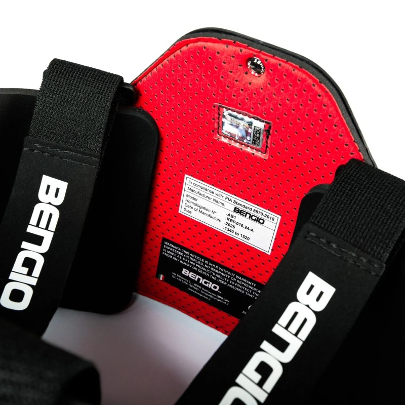 Chest Protector Homologated FIA BENGIO - AB1 CARBON, mondokart
