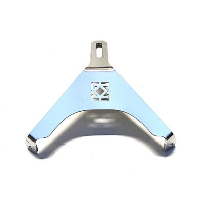 Soporte fijación placa frontal KR MINI, MONDOKART, kart, go