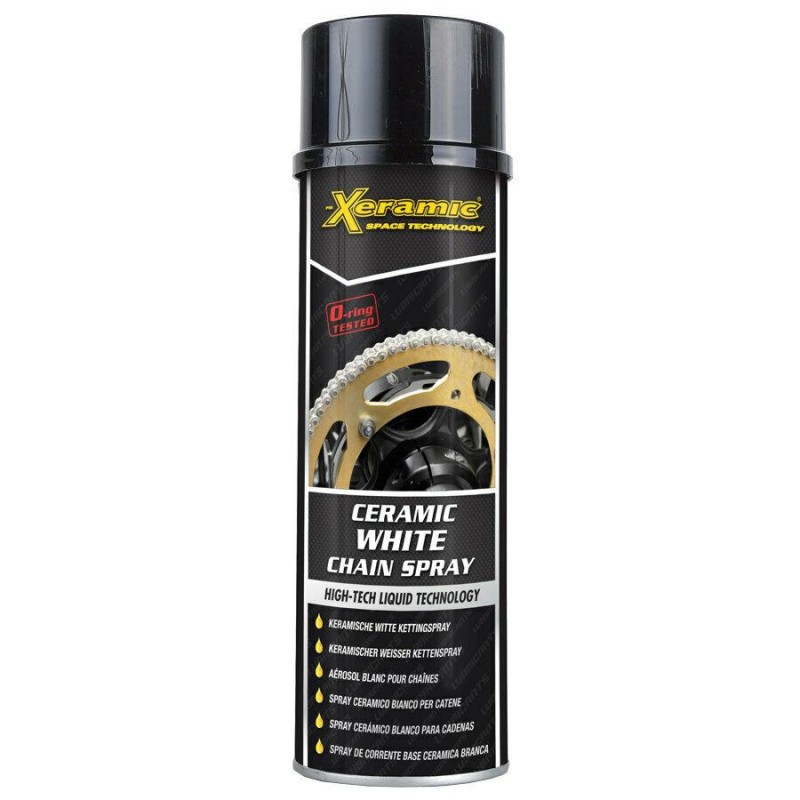 Chain Lube Spray WHITE - XERAMIC, mondokart, kart, kart store