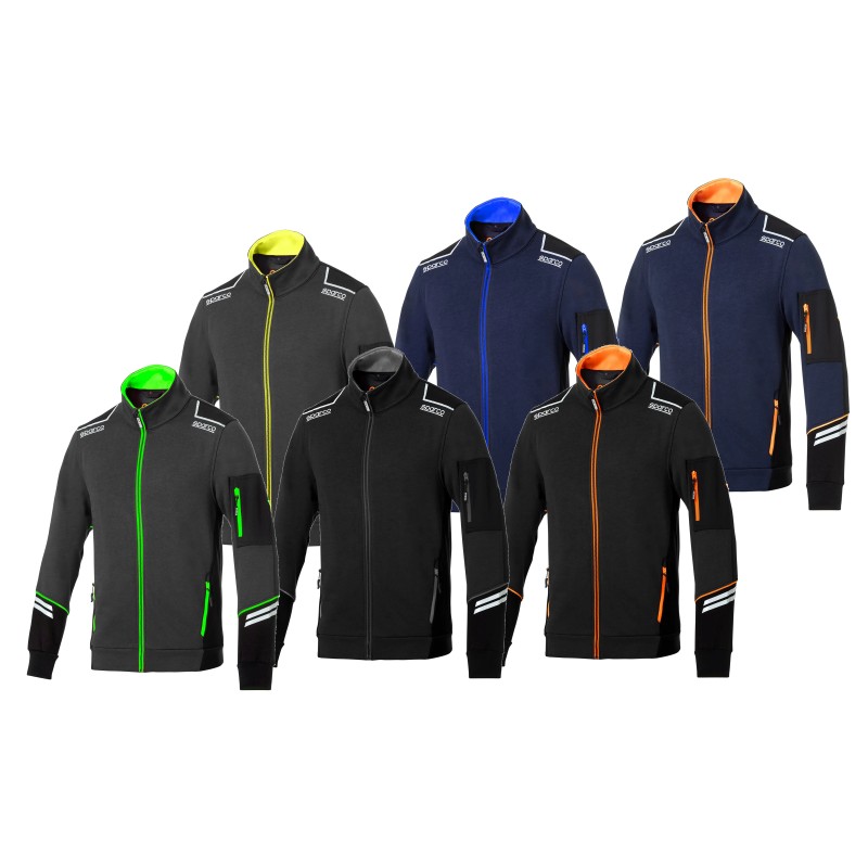 Tech-Fleece FullZip - SPARCO ALABAMA, MONDOKART, kart, go kart