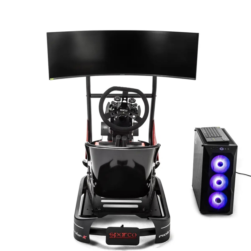 Sparco Evolve Kart Rig II – KIT COMPLET Simulation Course