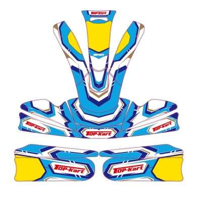 Kit Adhesivos Top-Kart MK27 60cc Mini / Baby NEW!
