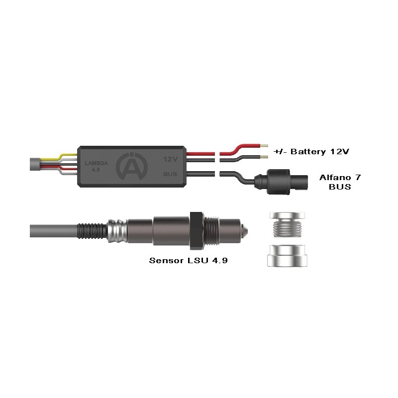 Sonde Lambda Alfano 7, MONDOKART, kart, go kart, karting