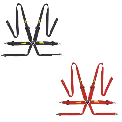 Ceinture de Sécurité OMP TECNICA 3+2, MONDOKART, kart, go kart