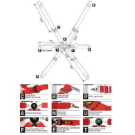 Ceinture de Sécurité OMP ONE 2 VERSA - ENDURANCE