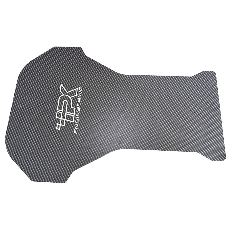 Carbon-Unterbodenaufkleber IPK - OK KZ, MONDOKART, kart, go