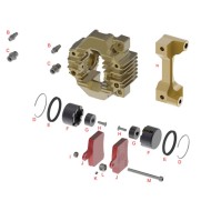 Piston rear brake caliper SA2 BS6 BSD BWD OTK TonyKart Piston rear brake caliper SA2 BS6 BSD BWD OTK TonyKart