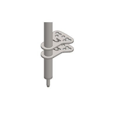 Lenksäule 420 mm MINI Parolin - NEU X25, MONDOKART, kart, go