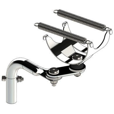 Kit Support Echappement Réglable OK/MINI - PAROLIN, MONDOKART
