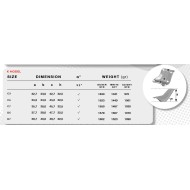 Siège JECKO Silver K - Ligne K (Forme Traditionelle)
