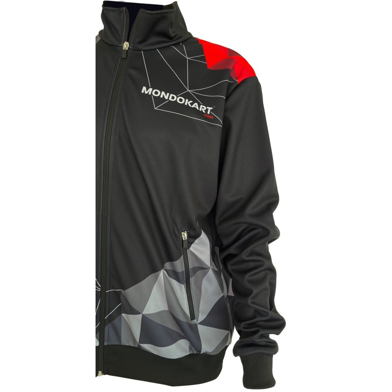 Sudadera ZIP TECNICA HQ - Mondokart Racing, MONDOKART, kart, go