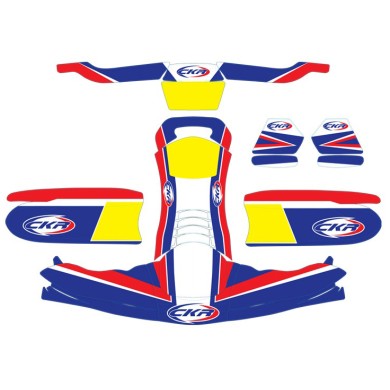 Designkit CKR 509 + Tank, MONDOKART, kart, go kart, karting