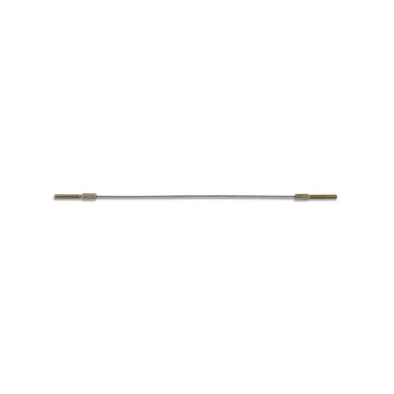 Safety steel brake cable with terminals M6, mondokart, kart
