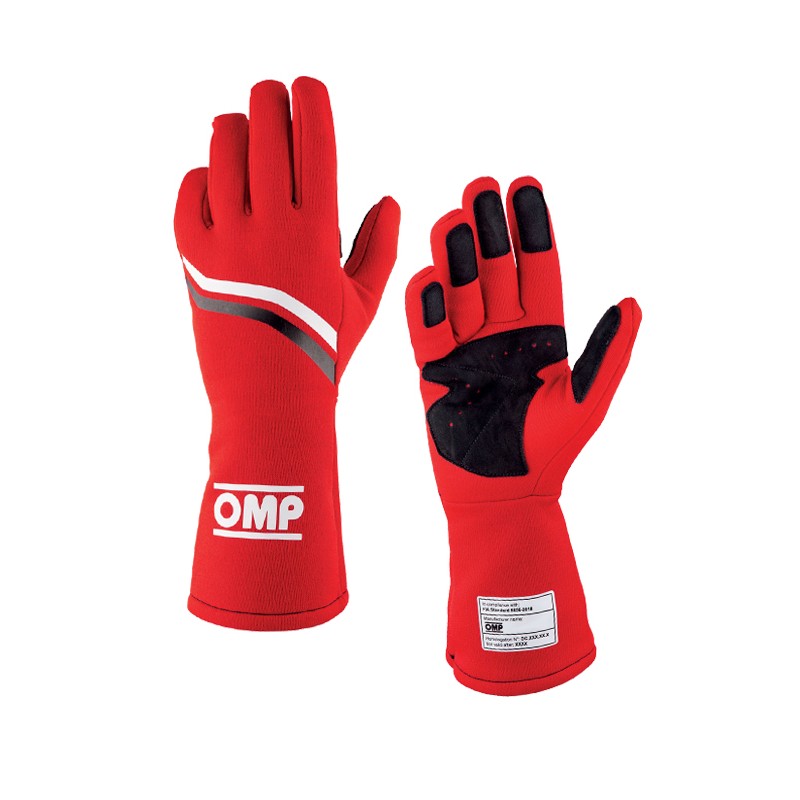 Handschuhe OMP DIJON Autoracing Fireproof, MONDOKART, kart, go