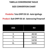 Suit OMP OS10 Autoracing Fireproof Suit OMP OS10 Autoracing Fireproof