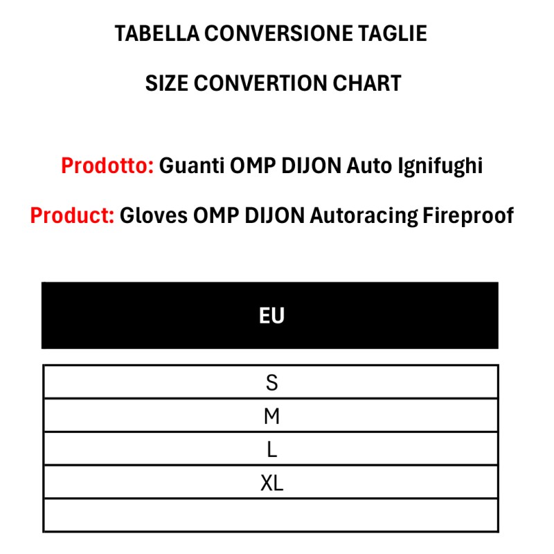 Guantes OMP DIJON Auto Ignifugo