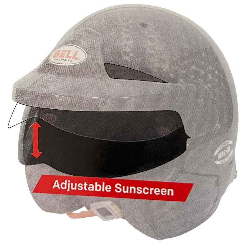 Casco BELL MAG-10 Carbon - AutoCross Racing Incombustible