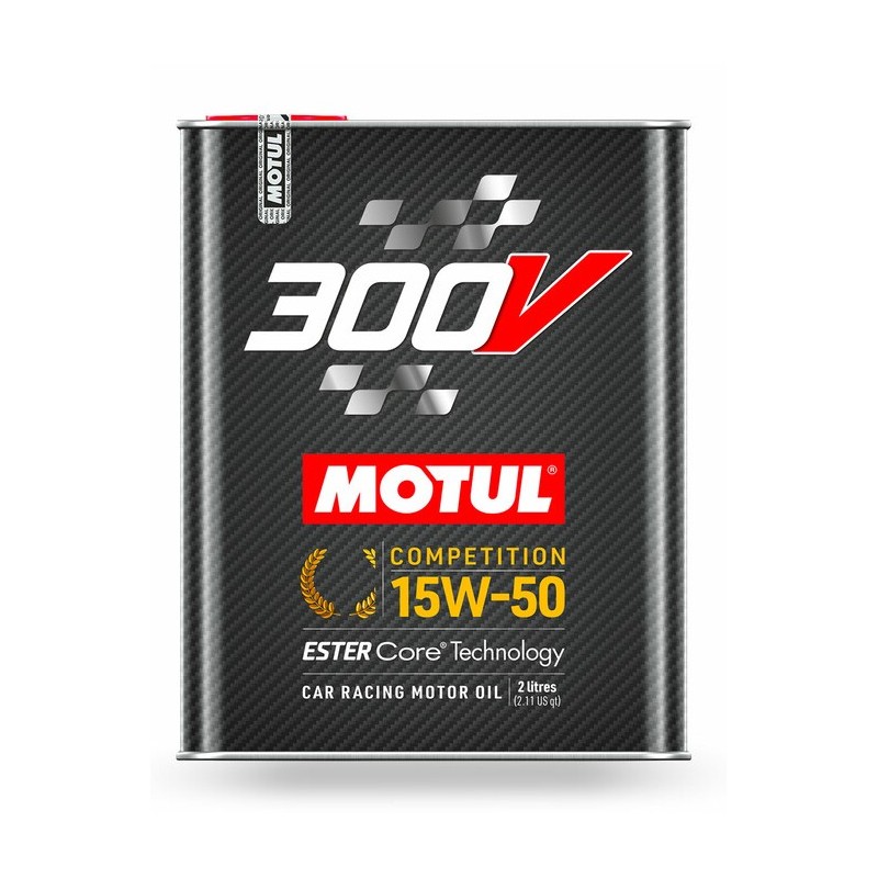 300V COMPETITION - 2 Litres - 15W50 Motul - Synthetic Aceite Motor 4T