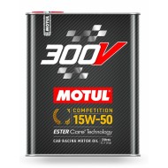 300V COMPETITION - 2 Litres - 15W50 Motul - Synthetic Engine Oil 4 Strokes