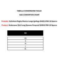 Undersuit Manga Larga IGNIFUGA SHIELD RW-10 Sparco, MONDOKART