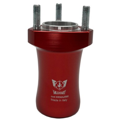 Moyeu Avant Aluminium 95mm (roulement 25mm) - WILDKART