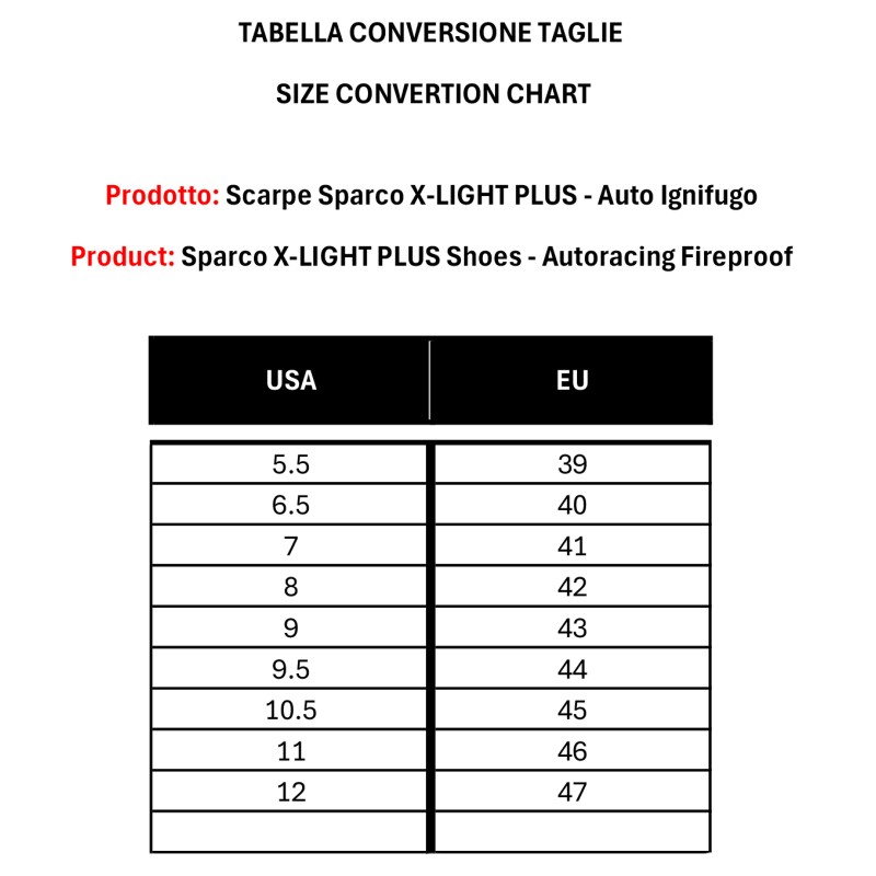Scarpe Auto Sparco X-LIGHT PLUS Ignifughe - NEW!