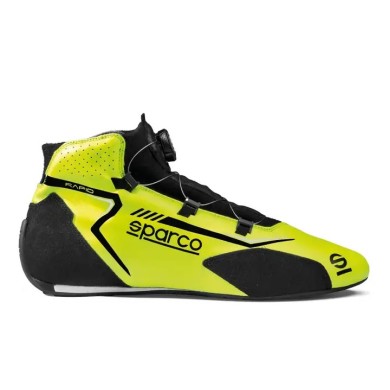 Bottines Auto Racing Sparco RAPID avec ROTOR (Boa) Ignifuge