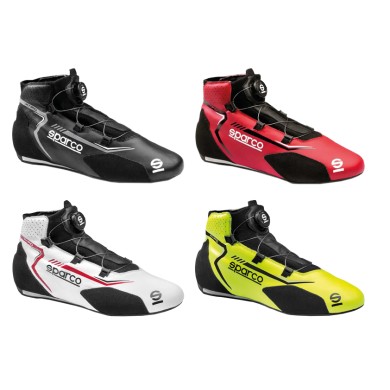Scarpe Auto Sparco RAPID con ROTOR (Boa) Ignifughe, MONDOKART