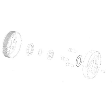 Molla a tazza frizione 20.4 x 32.5 x 1.5 Vortex, MONDOKART