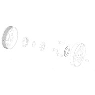 Molla a tazza frizione 20.4 x 32.5 x 1.5 Vortex, MONDOKART