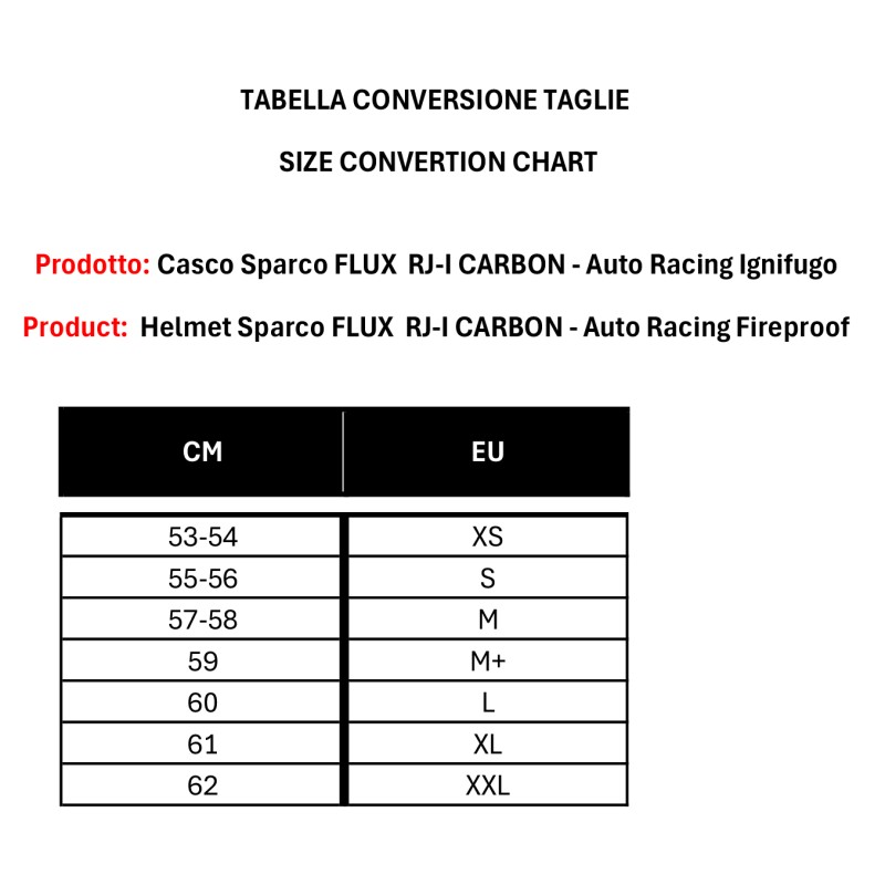Rennencar Helm Sparco FLUX RJ- I CARBON – FIA 8859-2024 und