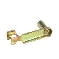 Clips 6x36mm galvanized gold