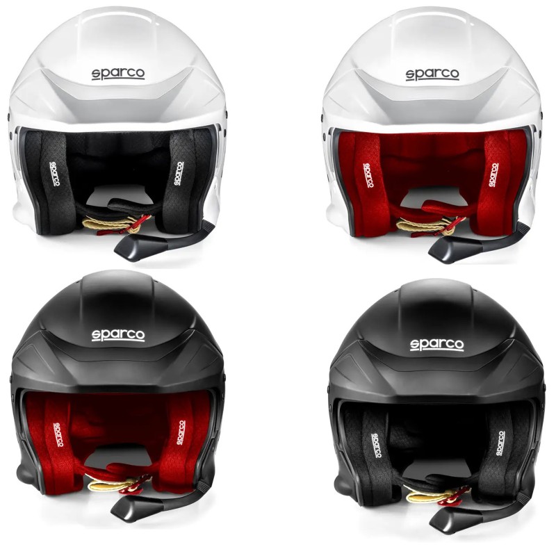 Rennencar Helm Sparco FLUX RJ- I – FIA 8859-2024 und SNELL SA