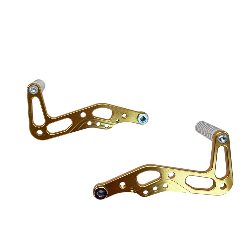 Pedali ricavati dal pieno Alluminio CNC