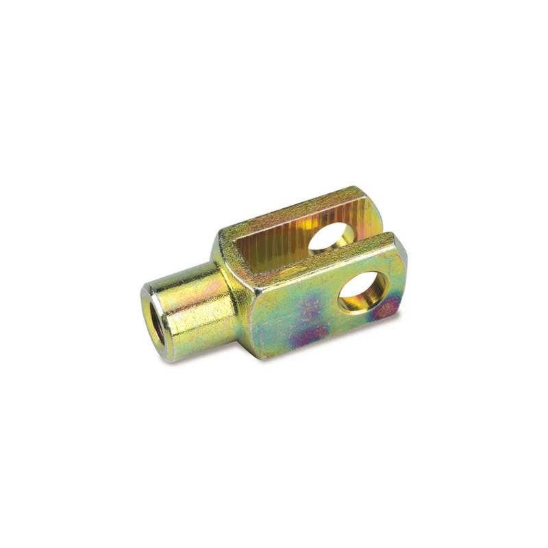 Forcella M6 acciaio 24mm tirante freno, MONDOKART, kart, go