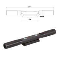 Footrest Bar Alu Footrest Bar Alu