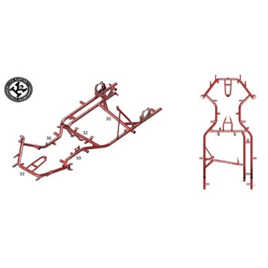 Frame Intrepid Cruiser MS3 (homologous new)