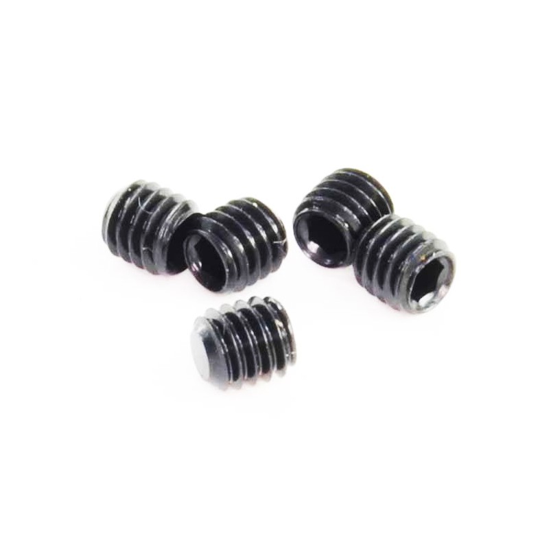 Grano M4 x 4 punta piana Grano M4 x 4 punta piana