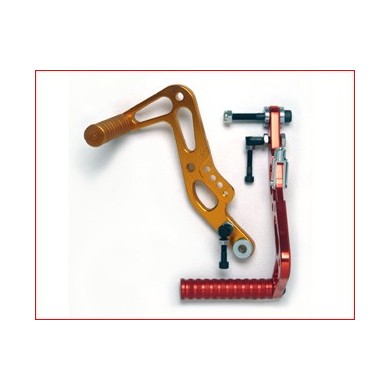 Pedali ricavati dal pieno Alluminio CNC, MONDOKART, kart, go