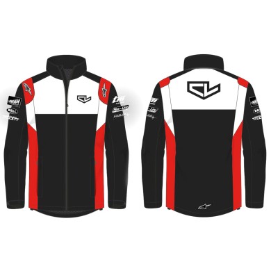 Giacca a Vento WINTER CHARLES LECLERC, MONDOKART, kart, go