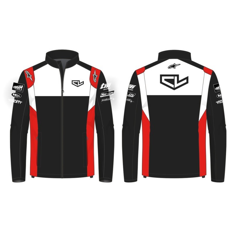 Cortavientos Soft Shell CHARLES LECLERC, MONDOKART, kart, go Cortavientos Soft Shell CHARLES LECLERC, MONDOKART, kart, go