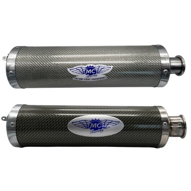Exhaust Silencer Short MC VIREX S1 - PROMO!