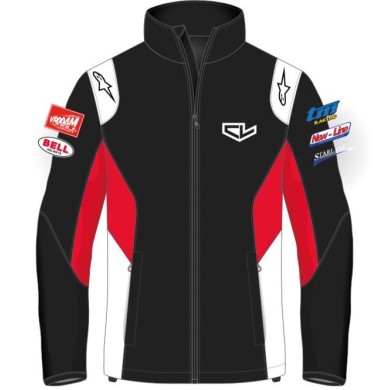 Felpa con Zip CHARLES LECLERC, MONDOKART, kart, go kart