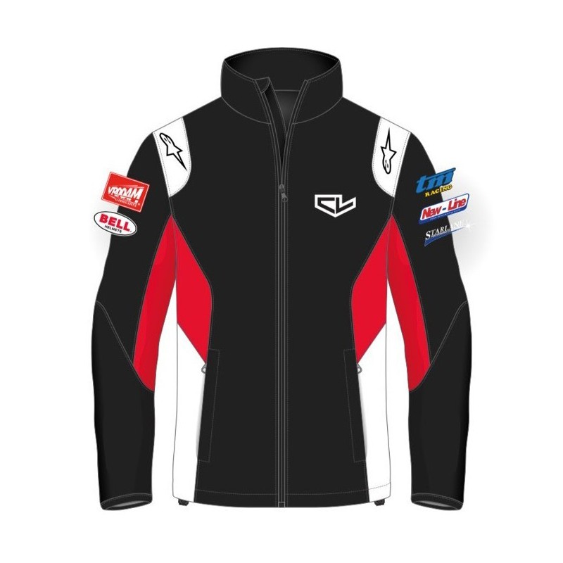 Felpa con Zip CHARLES LECLERC, MONDOKART, kart, go kart Felpa con Zip CHARLES LECLERC, MONDOKART, kart, go kart