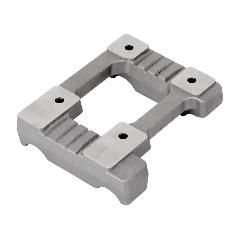 Bancada Motor aluminio perforada 28x92 Mini Vortex OTK TonyKart Bancada Motor aluminio perforada 28x92 Mini Vortex OTK TonyKart