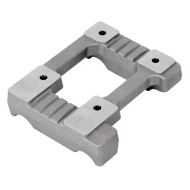 Bancada Motor aluminio perforada 28x92 Mini Vortex OTK TonyKart Bancada Motor aluminio perforada 28x92 Mini Vortex OTK TonyKart