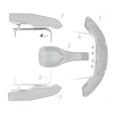 Supporto Paraurti laterale New Age SX CRG Mini, MONDOKART
